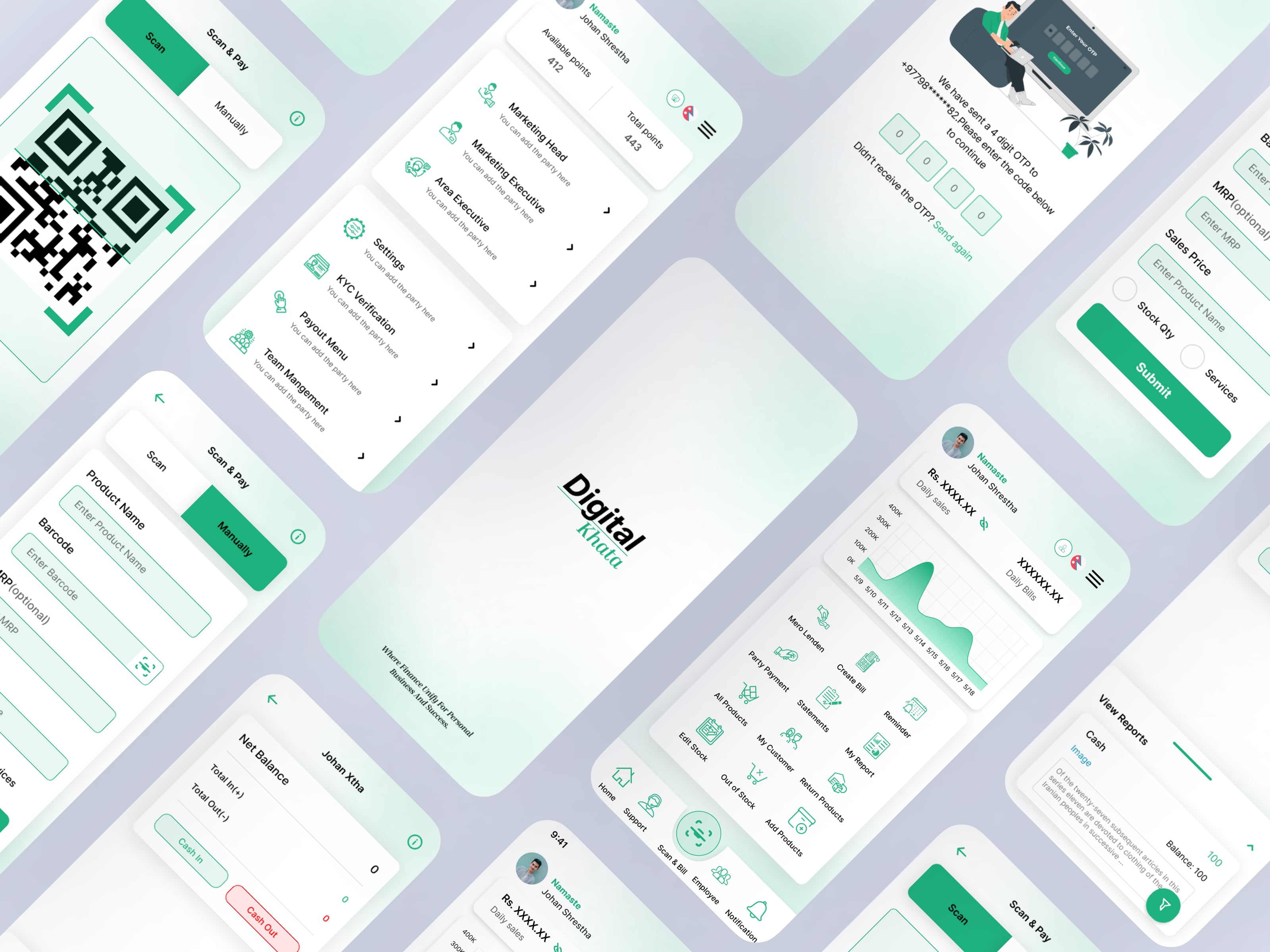 Ditial khata Project