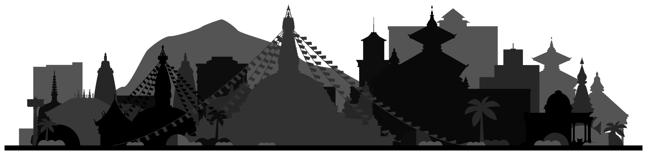 Placeholder for Nepal silhouette
